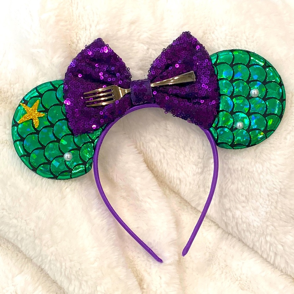 Little Mermaid inspired Mickey Ears